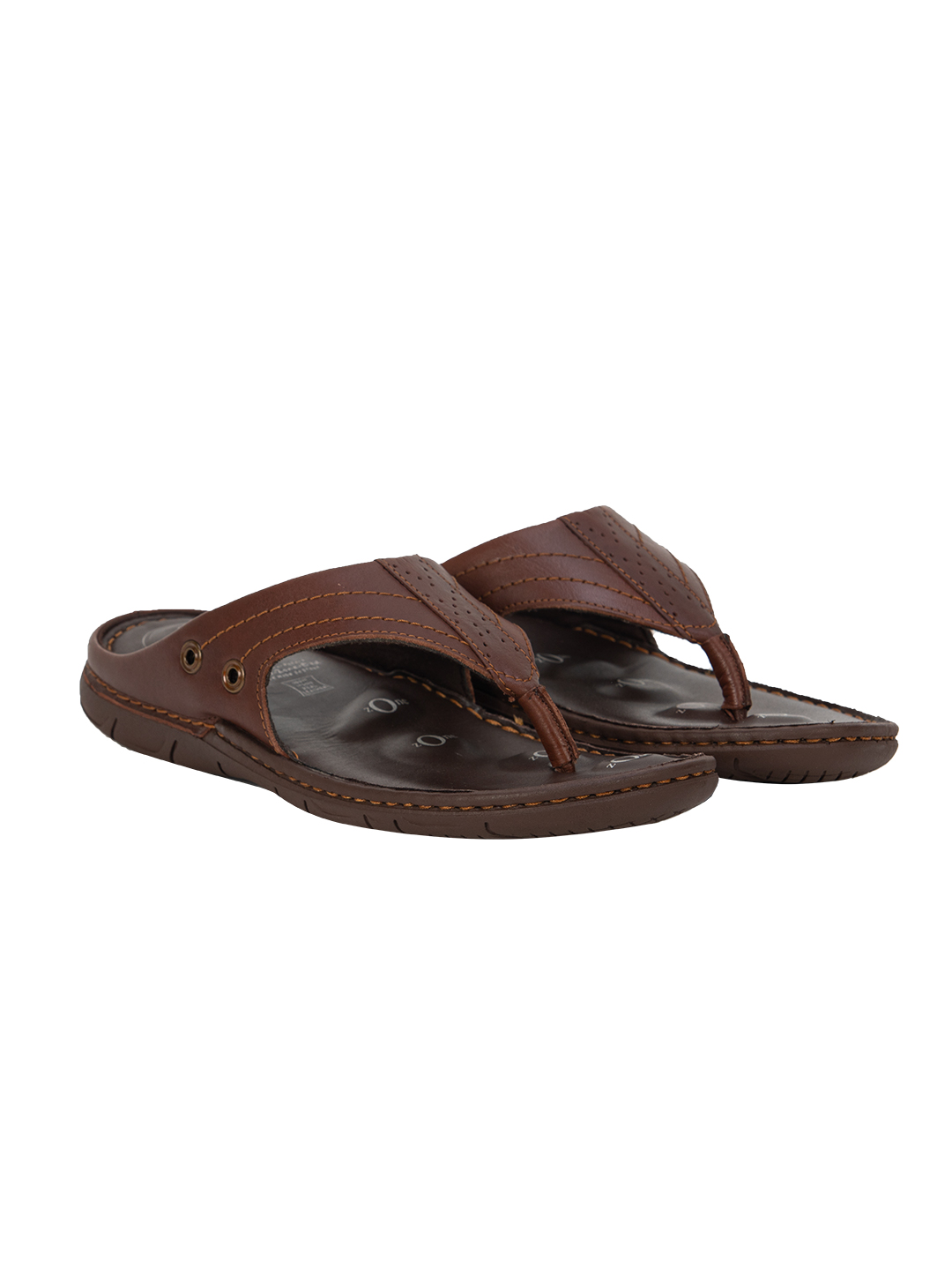 Buy Von Wellx Alex Comfort Brown Slippers Online in Qatar