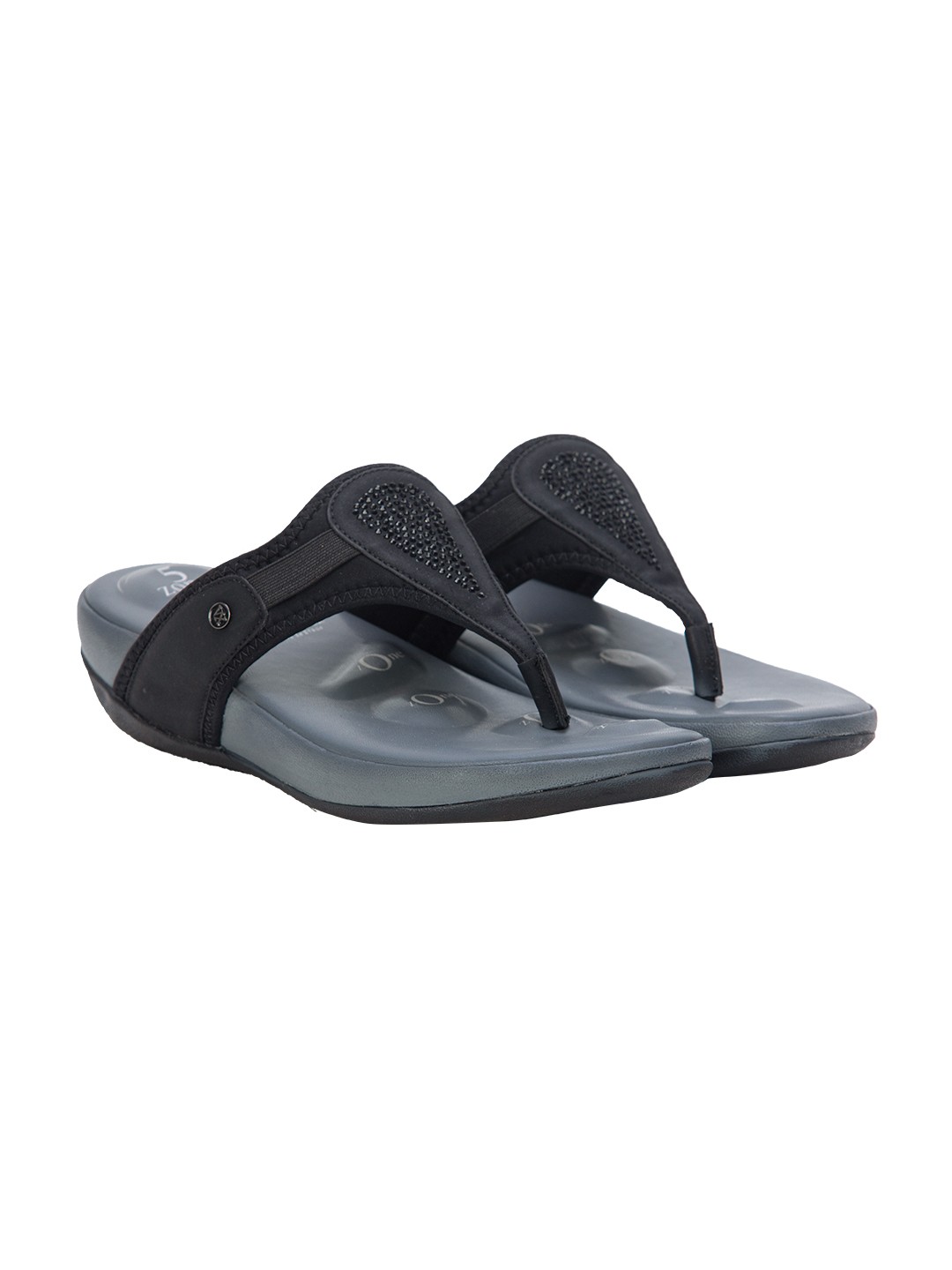 Buy Von Wellx Germany Comfort Cinch Black Slippers Online in Rajasthan