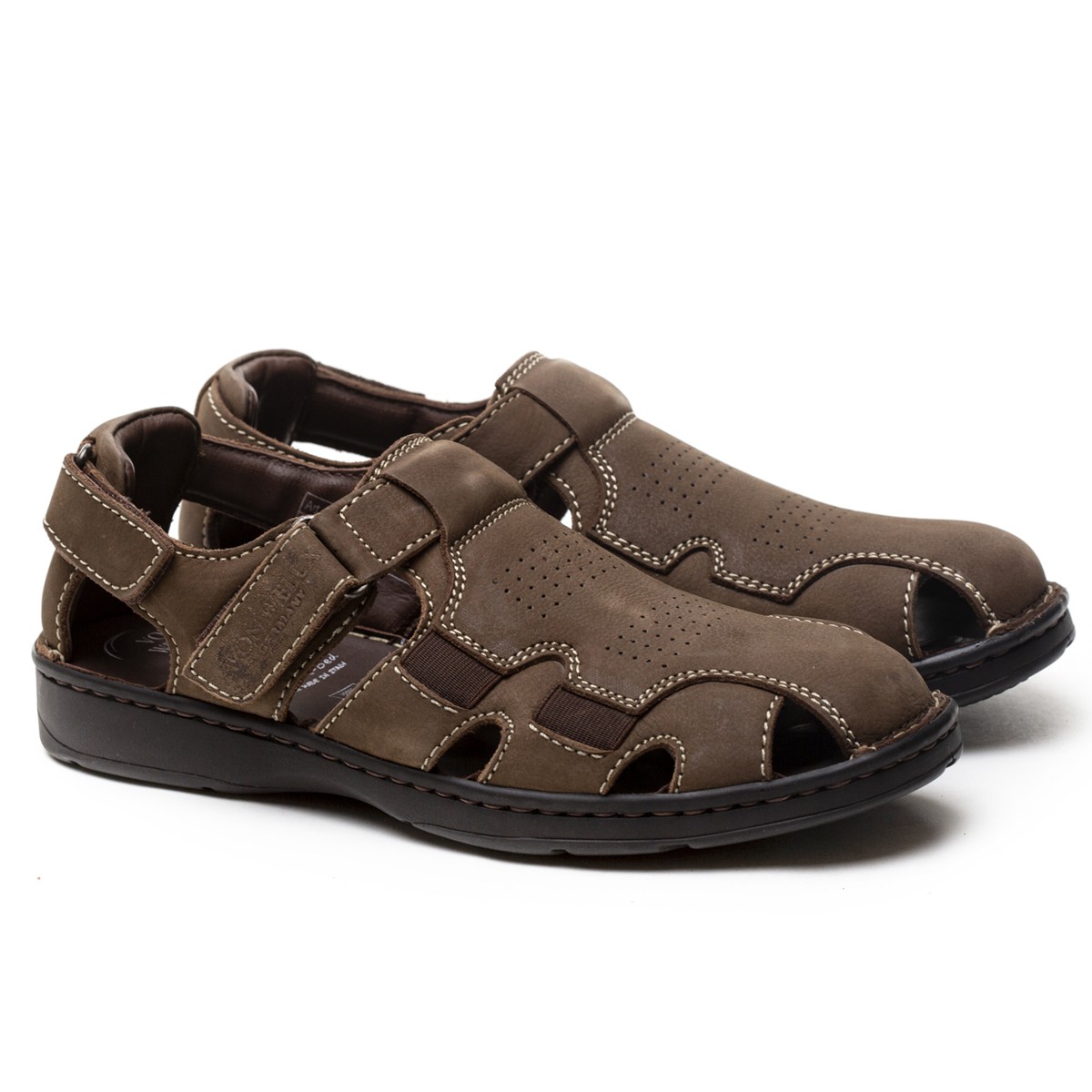 Buy VON WELLX KOZAN COMFORT TAN SANDALS