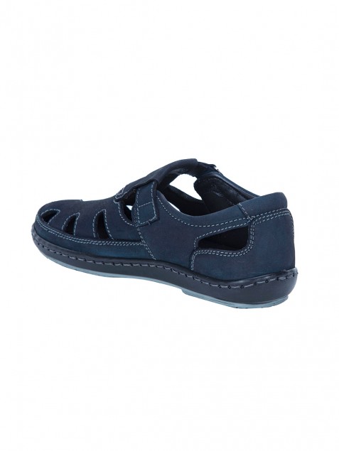 Buy Von Wellx Germany Comfort Tread Blue Sandals Online in Qatar