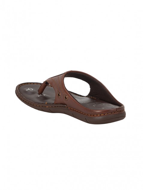 Buy Von Wellx Alex Comfort Brown Slippers Online in Qatar