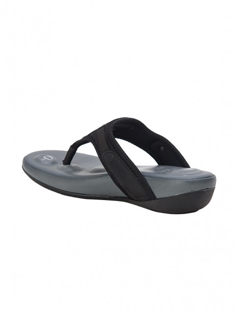 Buy Von Wellx Germany Comfort Cinch Black Slippers Online in Rajasthan